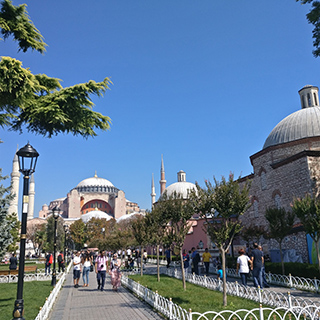 美丽的伊斯坦布尔，蓝色的土耳其